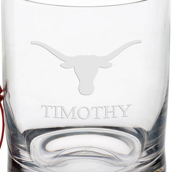 Texas Longhorns Tumbler Glasses - Set of 2 Shot #3