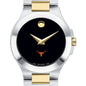 Texas Longhorns Women's Movado Collection Two-Tone Watch with Black Dial Shot #1
