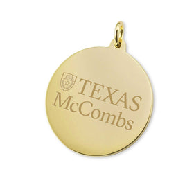 Texas McCombs 18K Gold Charm Shot #1