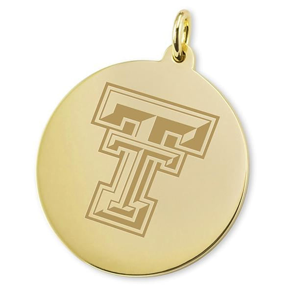 Texas Tech 14K Gold Charm Shot #2