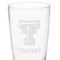Texas Tech 20oz Pilsner Glasses - Set of 2 Shot #3