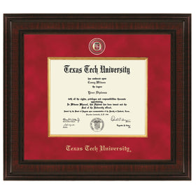 Texas Tech Diploma Frame - Excelsior Shot #1