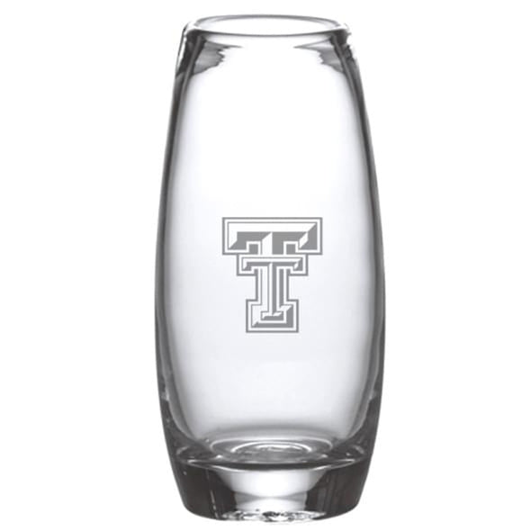 Texas Tech Glass Addison Vase by Simon Pearce Shot #1