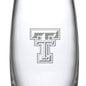 Texas Tech Glass Addison Vase by Simon Pearce Shot #2