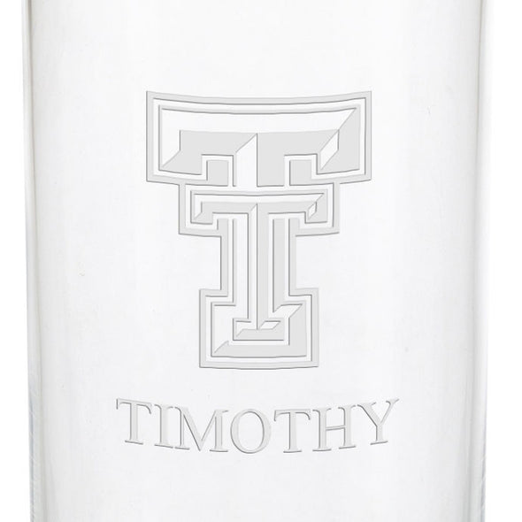 Texas Tech Iced Beverage Glasses - Set of 4 Shot #3
