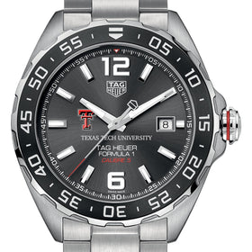 Texas Tech Men&#39;s TAG Heuer Formula 1 with Anthracite Dial &amp; Bezel Shot #1