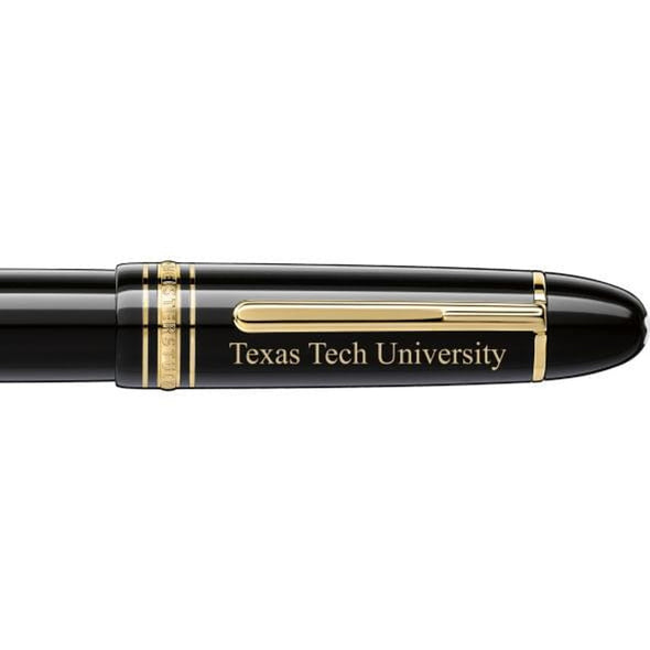 Texas Tech Montblanc Meisterstück 149 Fountain Pen in Gold Shot #2