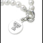 Texas Tech Pearl Bracelet with Sterling Silver Charm Shot #2