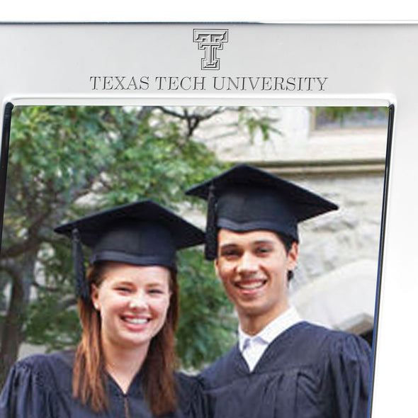 Texas Tech Polished Pewter 5x7 Picture Frame Shot #2