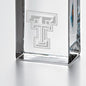 Texas Tech Tall Glass Desk Clock by Simon Pearce Shot #2