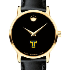 Trinity Women&#39;s Movado Gold Museum Classic Leather Shot #1