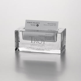 Troy Glass Business Cardholder by Simon Pearce Shot #1