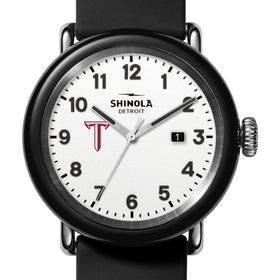 Troy University Shinola Watch, The Detrola 43mm White Dial at M.LaHart &amp; Co. Shot #1
