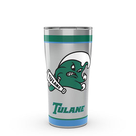 Tulane 20 oz. Stainless Steel Tervis Tumblers with Hammer Lids - Set of 2 Shot #1
