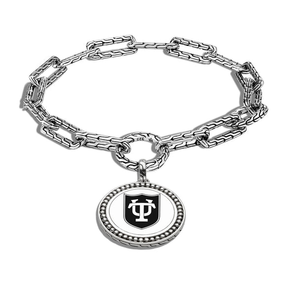 Tulane Amulet Bracelet by John Hardy with Long Links and Two Connectors Shot #2