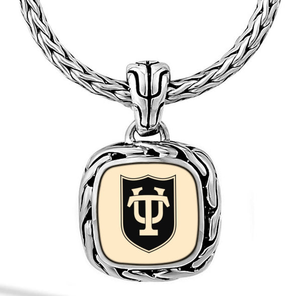 Tulane Classic Chain Necklace by John Hardy with 18K Gold Shot #3