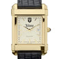 Tulane Men's Gold Quad with Leather Strap Shot #1