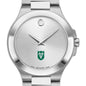 Tulane Men's Movado Collection Stainless Steel Watch with Silver Dial Shot #1