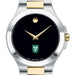 Tulane Men's Movado Collection Two-Tone Watch with Black Dial