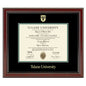 Tulane University Diploma Frame, the Fidelitas Shot #1