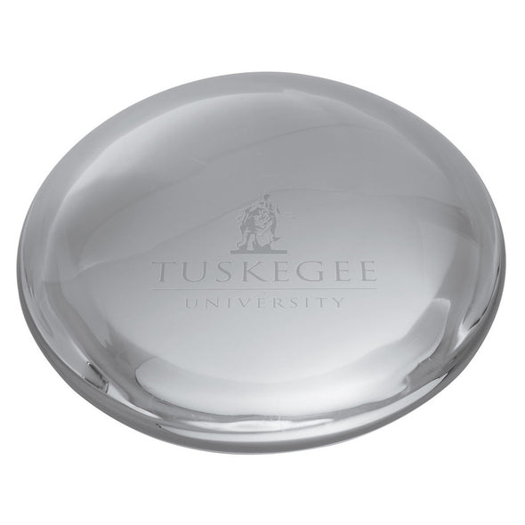 Tuskegee Glass Dome Paperweight by Simon Pearce Shot #2