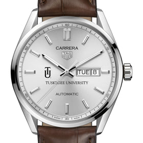 Tuskegee Men&#39;s TAG Heuer Automatic Day/Date Carrera with Silver Dial Shot #1