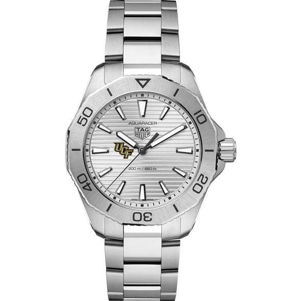 UCF Men&#39;s TAG Heuer Steel Aquaracer with Silver Dial Shot #2