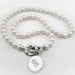 UCF Pearl Necklace with Sterling Silver Charm