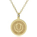 UConn 18K Gold Pendant & Chain