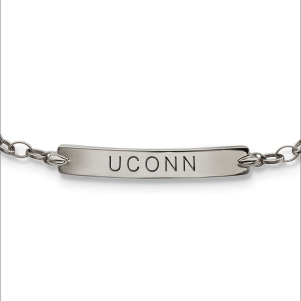 UConn Monica Rich Kosann Petite Poesy Bracelet in Silver Shot #2