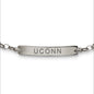 UConn Monica Rich Kosann Petite Poesy Bracelet in Silver Shot #2