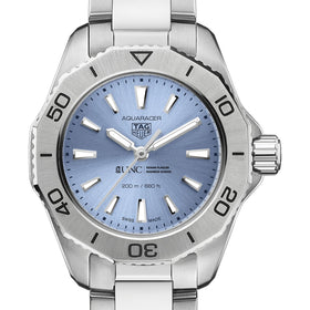 UNC Kenan-Flagler Women&#39;s TAG Heuer Steel Aquaracer with Blue Sunray Dial Shot #1