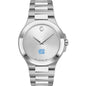 UNC Men's Movado Collection Stainless Steel Watch with Silver Dial Shot #2