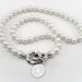 UNC Pearl Necklace with Sterling Silver Charm