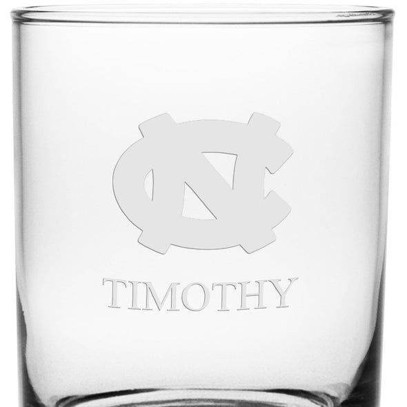 UNC Tumbler Glasses - Set of 2 Made in USA Shot #3