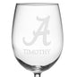 University of Alabama Red Wine Glasses - Set of 2 - Made in the USA Shot #3