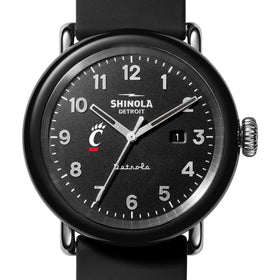 University of Cincinnati Shinola Watch, The Detrola 43mm Black Dial at M.LaHart &amp; Co. Shot #1