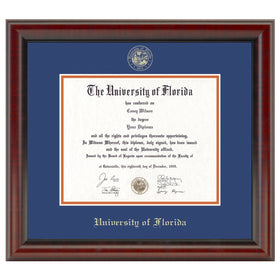 University of Florida Diploma Frame, the Fidelitas Shot #1