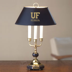 University of Florida Lamp in Brass &amp; Marble Shot #1
