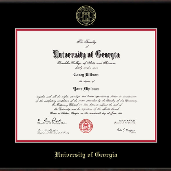 University of Georgia Diploma Frame, the Fidelitas Shot #2