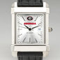 University of Georgia Men's Collegiate Watch with Leather Strap Shot #1