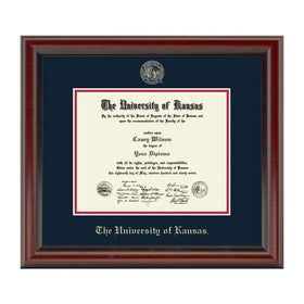 University of Kansas Bachelors/Masters Diploma Frame, the Fidelitas Shot #1