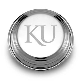 University of Kansas Pewter Paperweight Shot #1