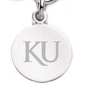 University of Kansas Sterling Silver Charm Shot #1