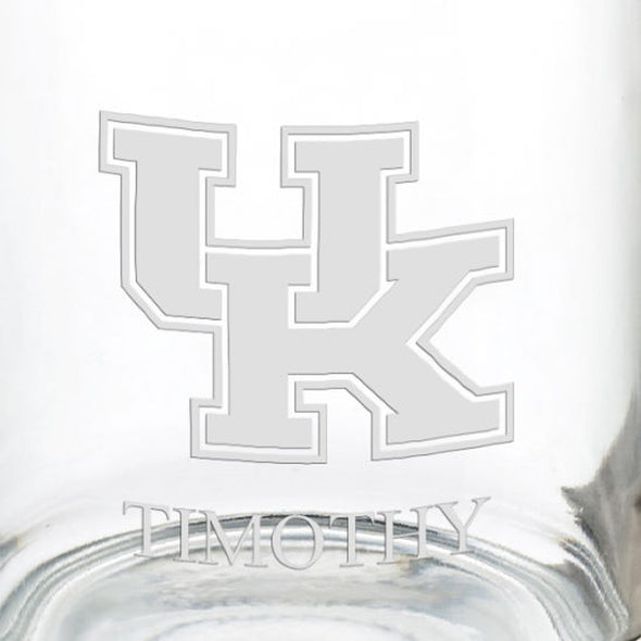University of Kentucky 13 oz Glass Coffee Mug Shot #3