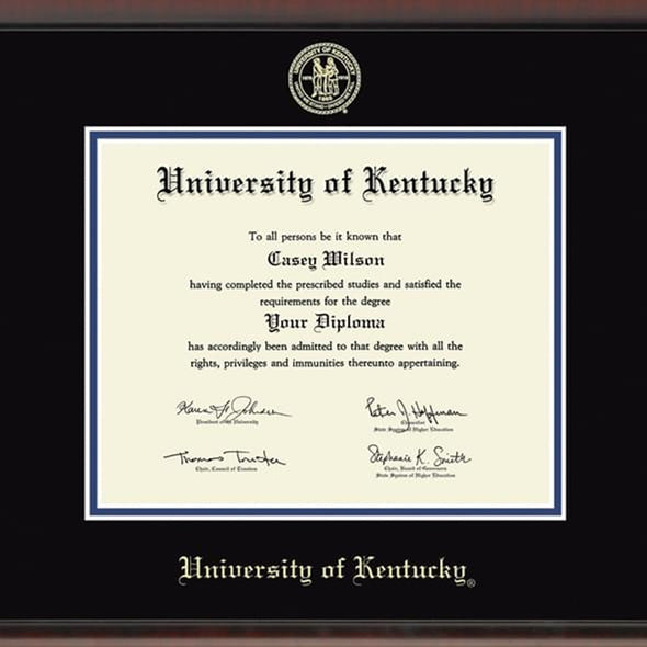 University of Kentucky Diploma Frame, the Fidelitas Shot #2
