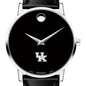 University of Kentucky Men's Movado Museum with Leather Strap Shot #1