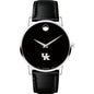University of Kentucky Men's Movado Museum with Leather Strap Shot #2