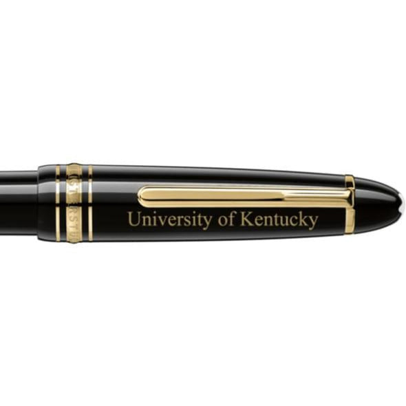 University of Kentucky Montblanc Meisterstück LeGrand Ballpoint Pen in Gold Shot #2