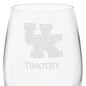 University of Kentucky Red Wine Glasses - Set of 2 Shot #3